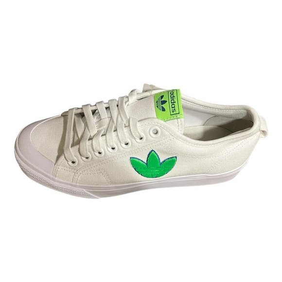 Adidas Original Nizza Men’s Size 8.5 US Trefoil Lifestyle Shoes White FX8354 - Picture 2 of 9